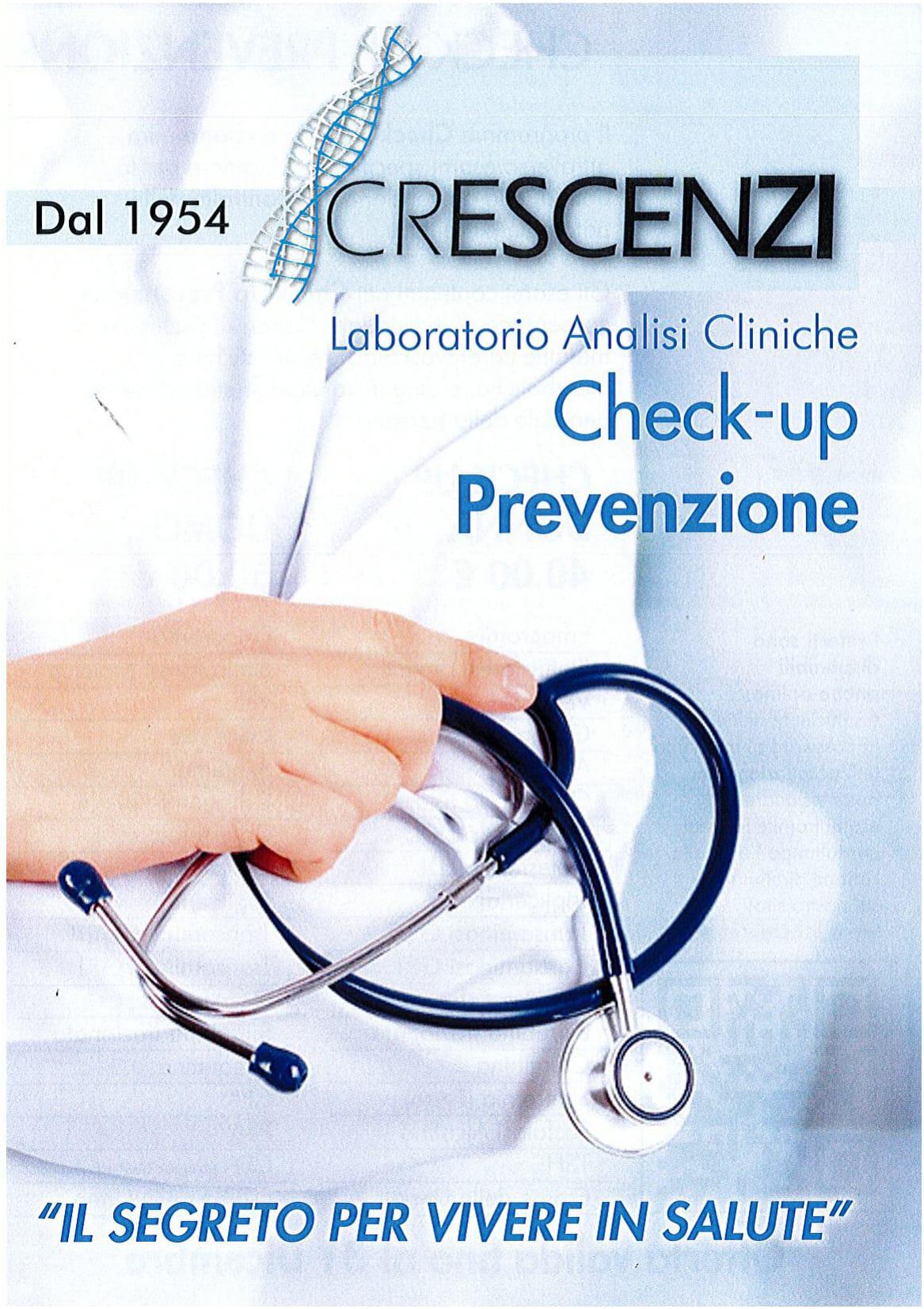 CHECK UP PREVENZIONE - CHECK UP PREVENZIONE -