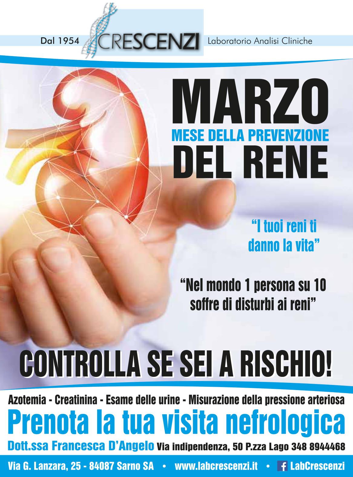 π΅MARZO 2018 - MESE della PREVENZIONE del RENE π΅MARZO 2018 - MESE della PREVENZIONE del RENE