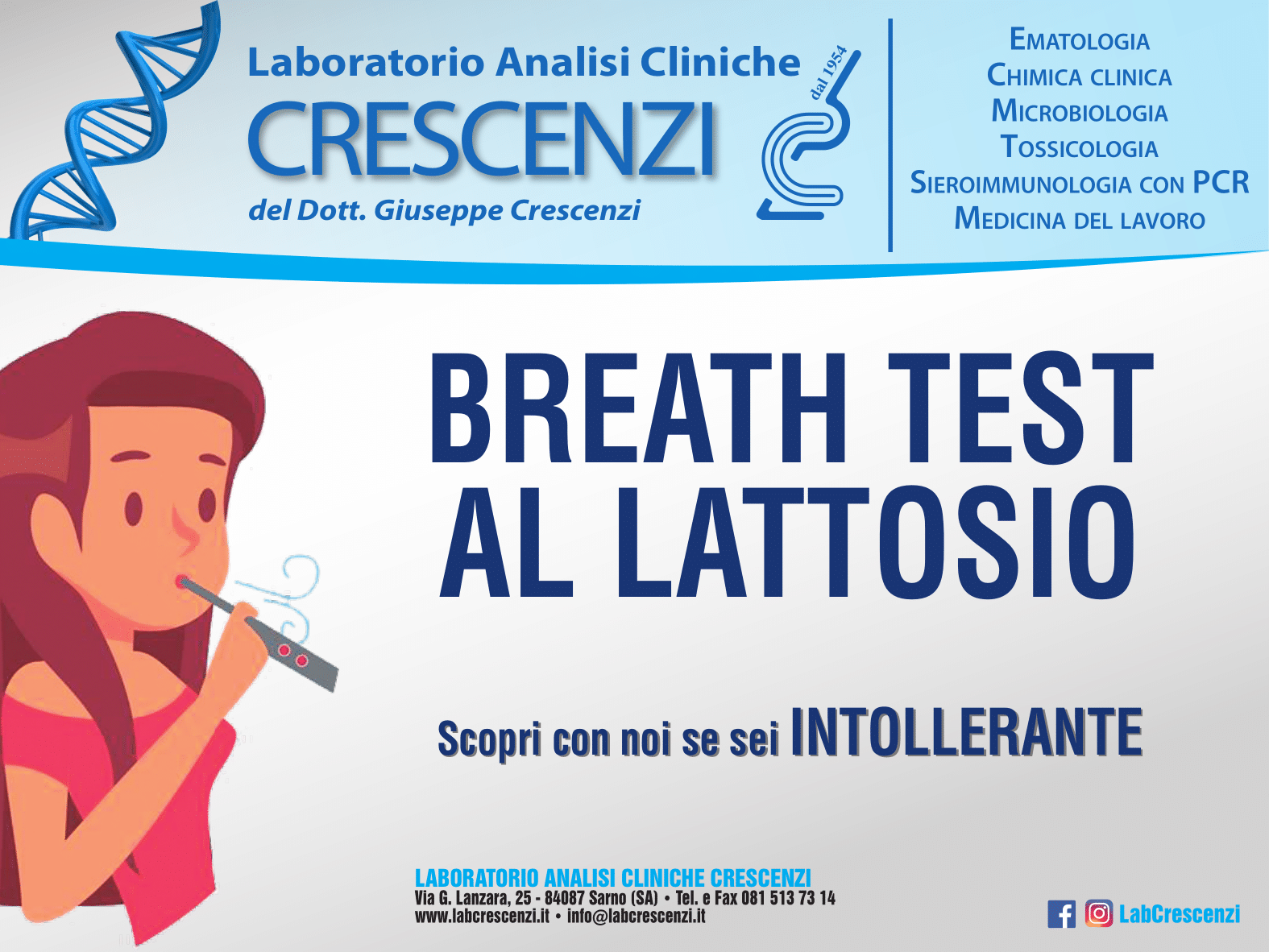 π₯Breath Test Lattosio - Test del Respiro per INTOLLERANZA al LATTOSIO π₯Breath Test Lattosio - Test del Respiro per INTOLLERANZA al LATTOSIO
