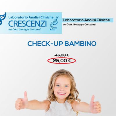 OFFERTA - CHECK-UP BAMBINI