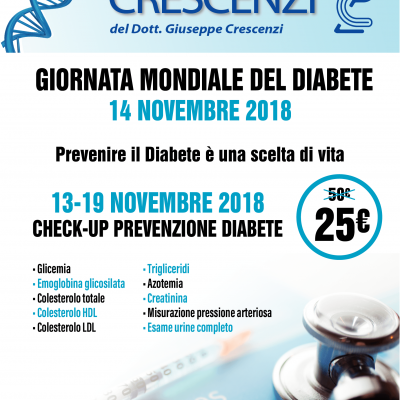 "CHECK-UP PREVENZIONE DIABETE"