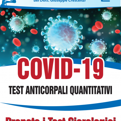 💉 COVID-19 - TEST ANTICORPALI SIEROLOGICI QUANTITATIVI 🧪