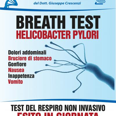 Urea BreathTest - Helicobacter Pylori